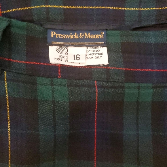 Plaid Pencil Skirt - Picture 5 of 8